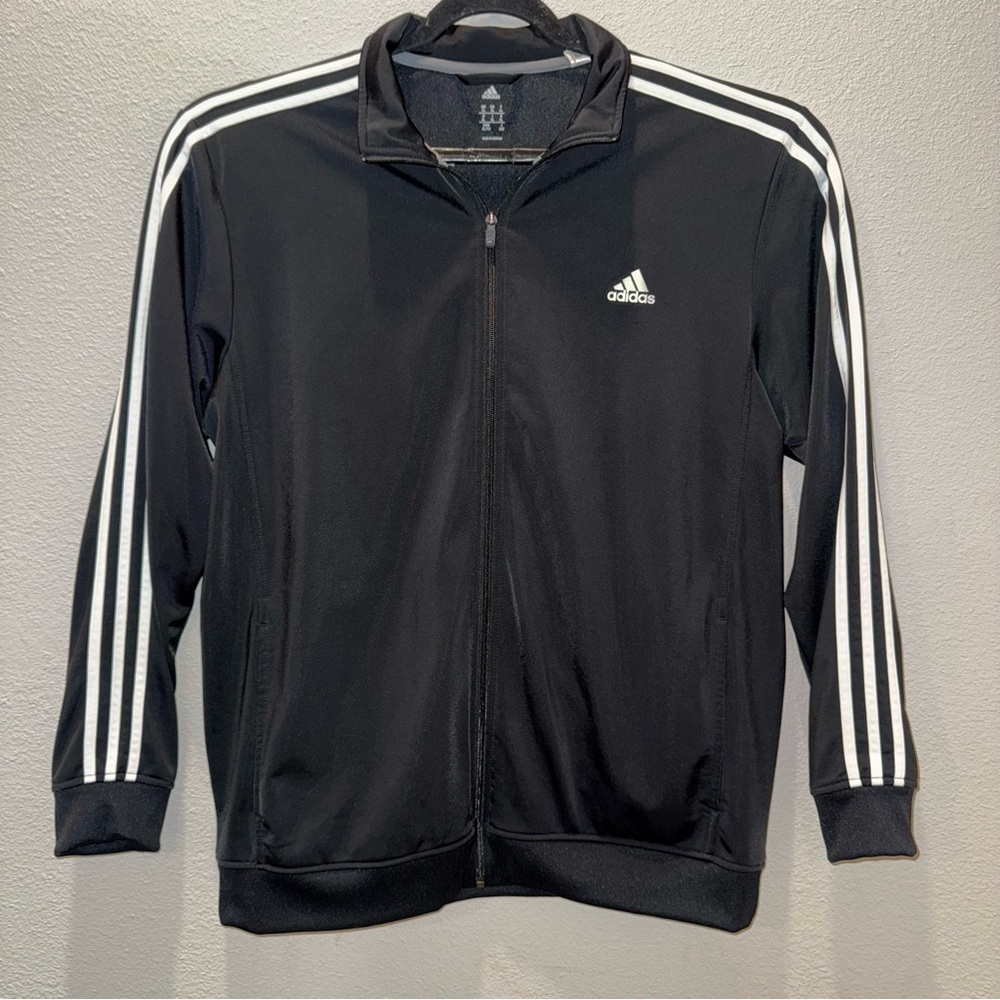 Adidas Classics Men's Essential Tricot Jacket XL three stripes